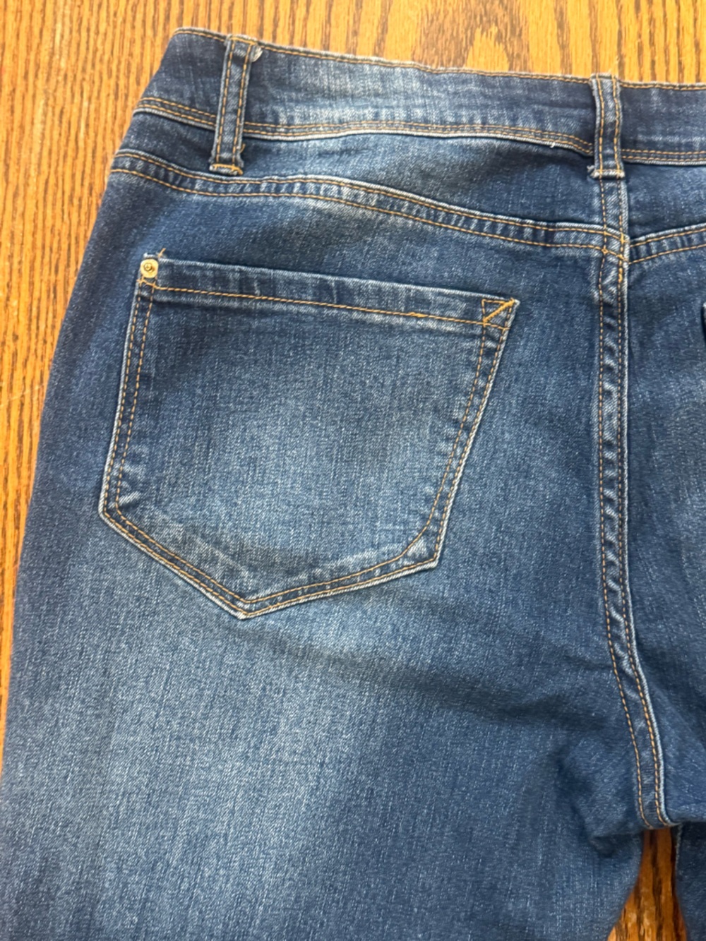 Kensie Skinny Ankle Jeans Embroidered Bird Denim Sz 8 / 29 Phoenix Japanese - Picture 10 of 16